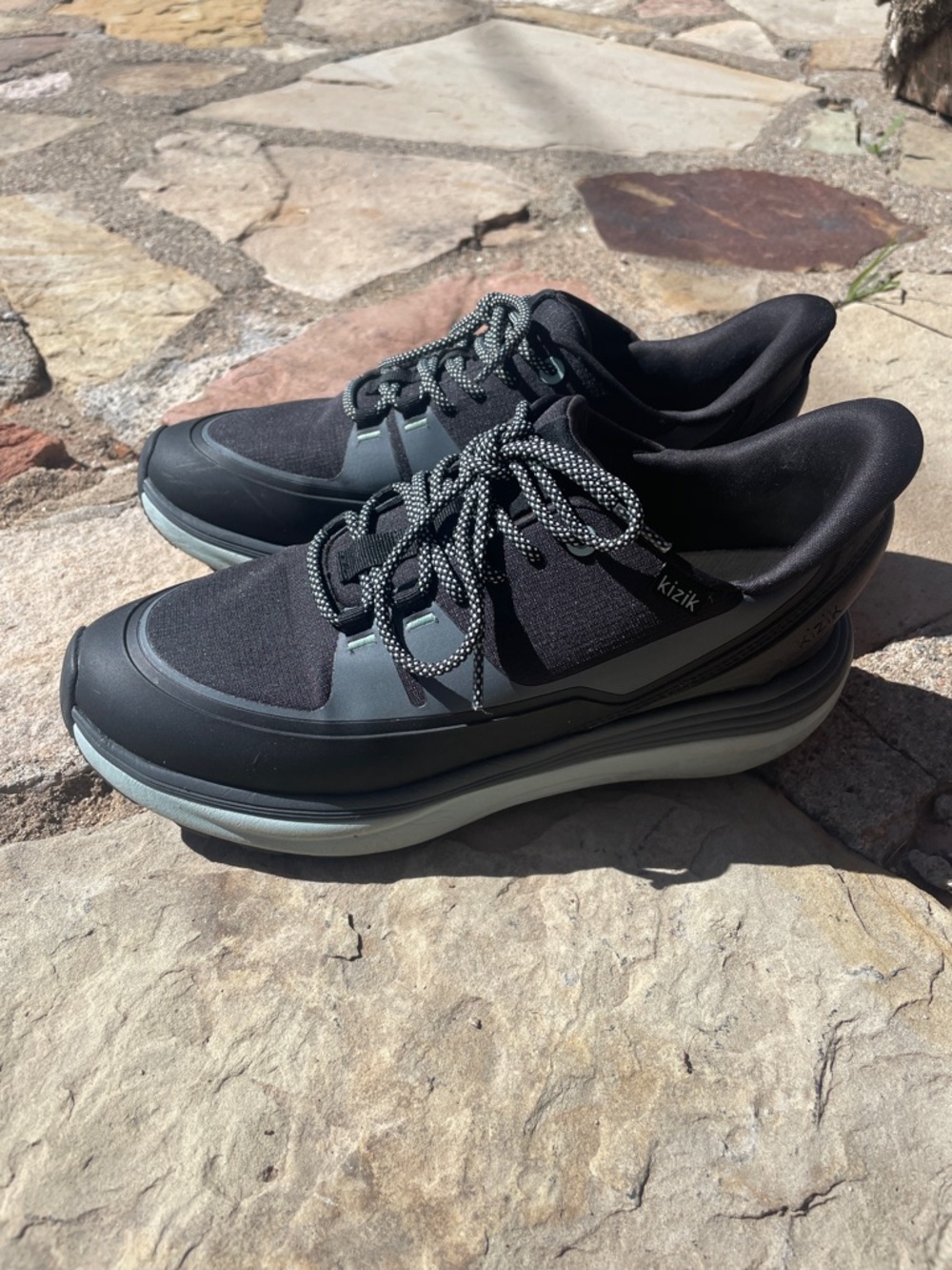 Women’s Black Athletic Slip-On Sneakers